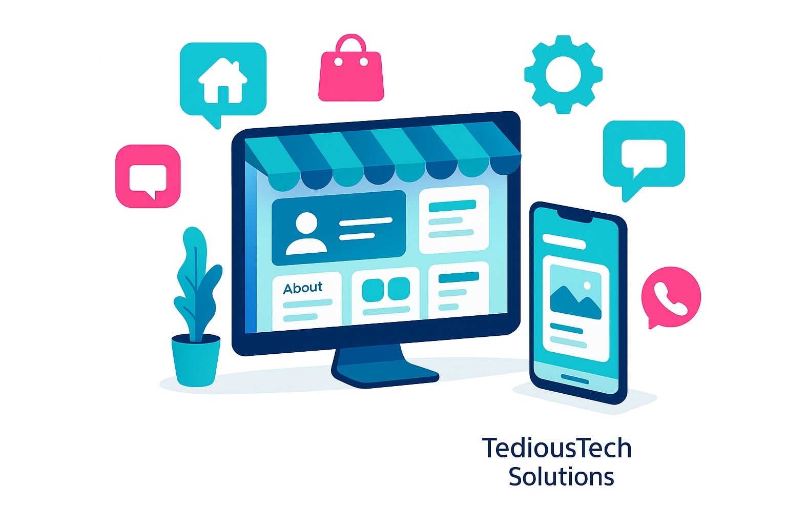 Small business site example